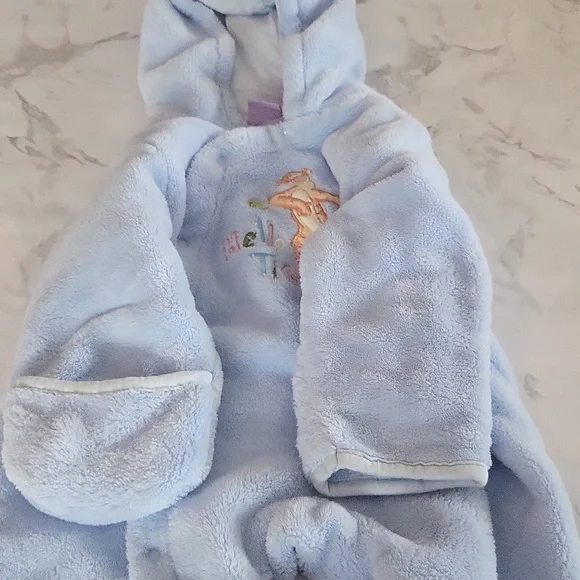 Disney 🔥Rare Winnie the Pooh Hello Tigger cozy hooded costume - Picture 6 of 6